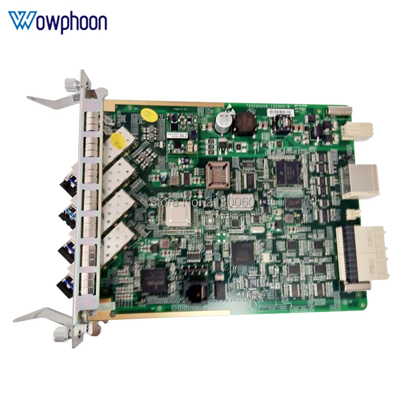 ZTE оригинальная HUVQ 10G uplink сервисная плата для C300 C320 OLT оборудование с 2 шт. и 1 25G sfp