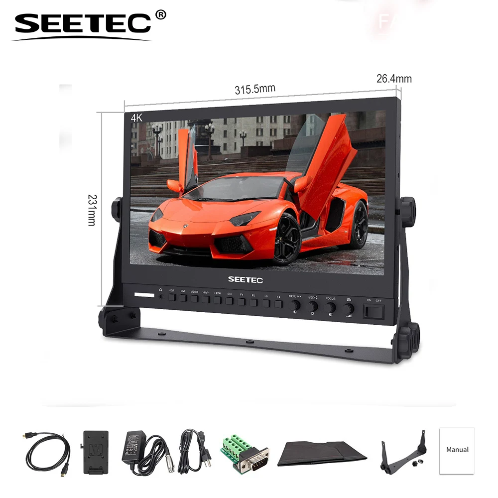 SEETEC P133-9HSD 13 3 дюйма алюминиевый корпус монитор 4K Ultra HD 1920x108 0 LCD IPS - Цена: 37 156,67 руб.