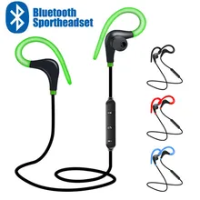 Auriculares deportivos inalámbricos por Bluetooth, cascos estéreo con gancho para la oreja, BT-01, Hifi, con micrófono, para Phone7, 8, Samsung, LG, Xiaomi