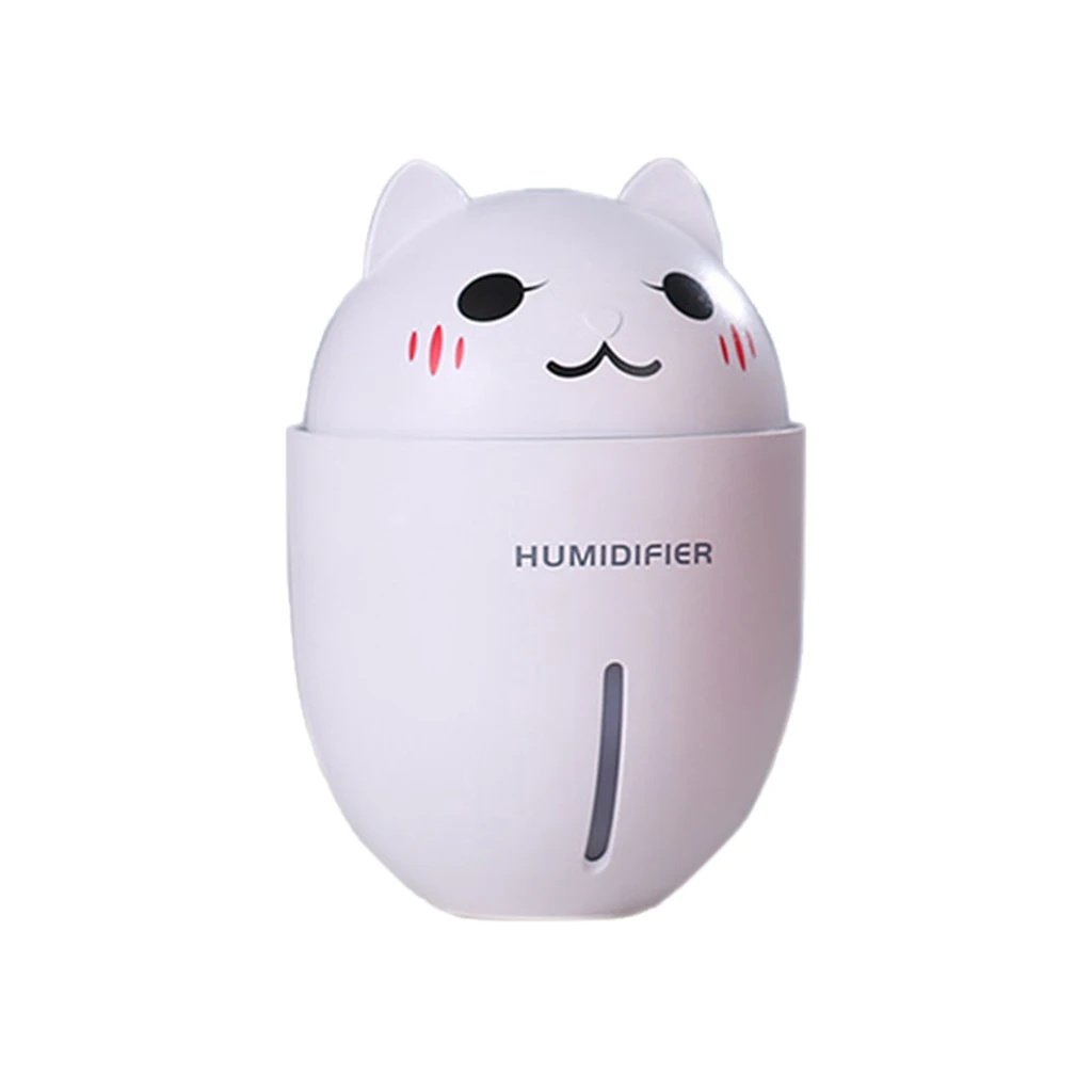 Portable 3 in 1 USB 320mL Air Humidifier+Cooling Fan+ Night light Lamp