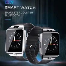 Reloj inteligente DZ09 reloj inteligente compatible con cámara SIM TF hombres mujeres deporte Bluetooth reloj de pulsera para Samsung Huawei Xiaomi teléfono Android(China)