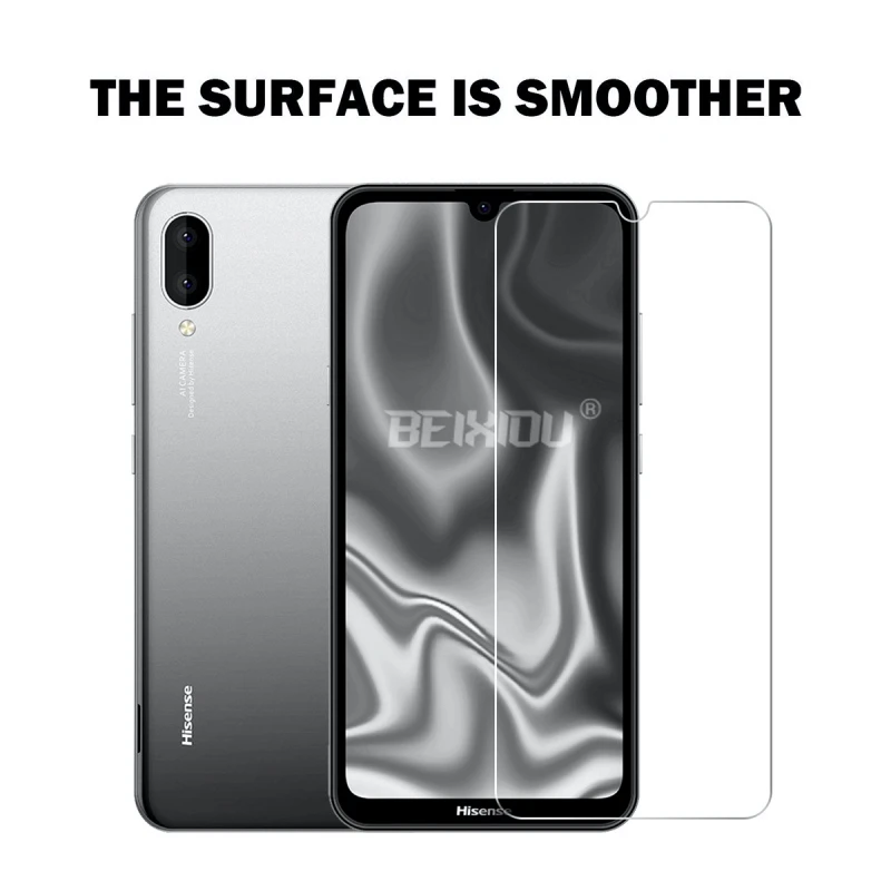 2 шт Полное закаленное стекло для HISENSE H30 LITE защита экрана 2.5D 9h закаленное стекло для HISENSE H30 LITE защитная пленка