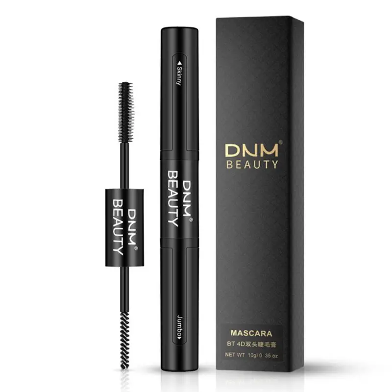 

10ml 4D Double Head Mascara Grafted Grow Waterproof Lengthen Curler Thick Eye Lashes Long Lasting Beauty Primer Makeup Cosmetics