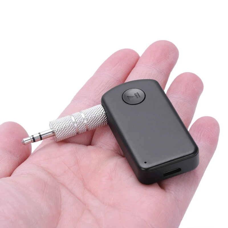 Полный беспроводной Bluetooth V4.1 приемник автомобильный адаптер 3,5 мм стерео выход портативный аудио потоковое Hands-Free для автомобиля дома