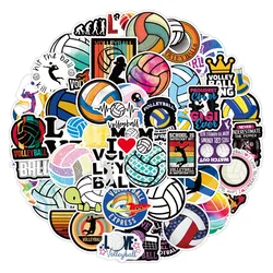 10/30/50/100pcs Volleyball Volleyball Graffiti Stickers Waterproof Luggage Notebook Skateboard Sticker  kawaii stickers