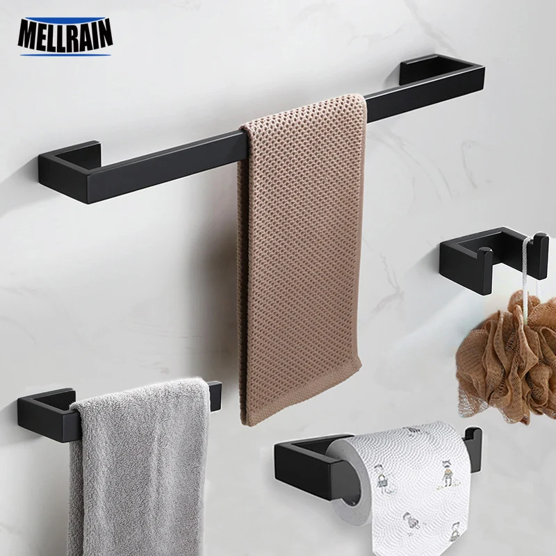 STAINLESS STEEL TOWEL RING/TOILET ROLL HOLDER WALL MOUNTED 