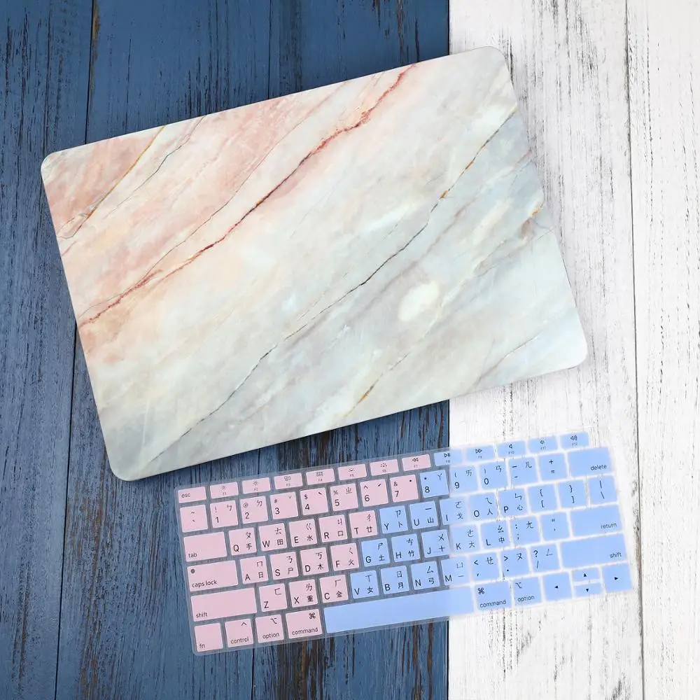 J343 Роскошный блестящий яркий чехол для MacBook Air retina 13 1" сенсорная панель A2159 и клавиатура, Жесткий Чехол Mac book Pro 13 15 - Цвет: J343