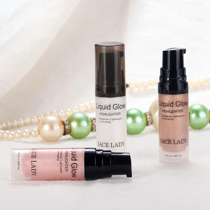 6 мл Крем-Хайлайтер для лица жидкий осветитель макияж Shimmer Glow Kit Макияж лица осветление блеск бренд Косметика
