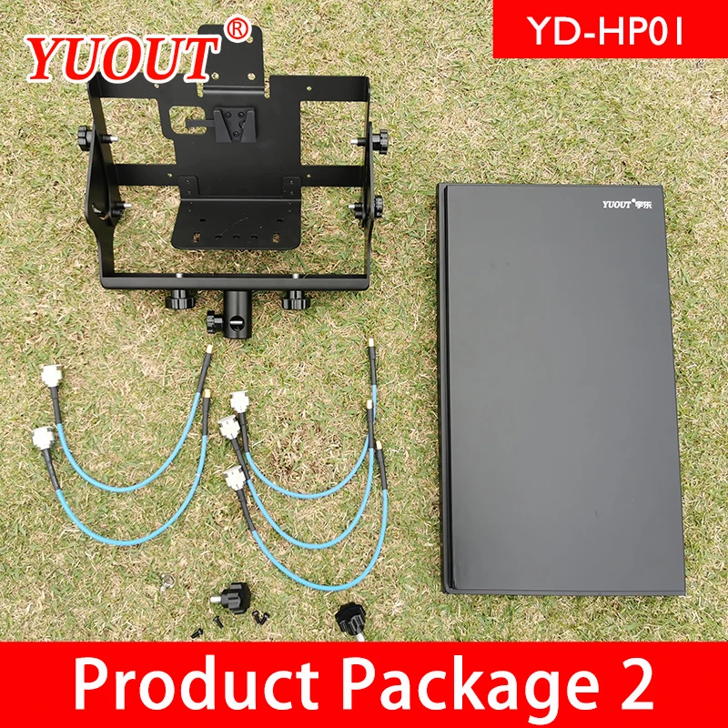 YUOUT-고출력 패널 안테나, 4.9G-5.9G, HDMI, SDI, 무선 비디오 전송 안테나, 고 이득 지향성 패널 안테나