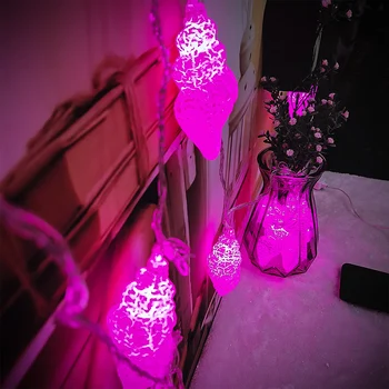 

20 LED Small Conch Individual String Lights For Bedroom Holiday Gift for Kids Plug in String Decorative Lights Extendable Home
