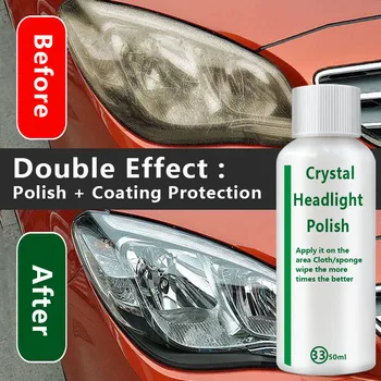 

Car Headlight Special Refurbishment Repair Liquid Lampshade Kit Refurbishment Scratch Repair 20ML/50ML Cleaning Repair