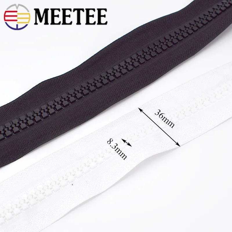 Meetee 10 шт. # головка молнии для смолы с двойной боковой молнией улицы рюкзак сумки