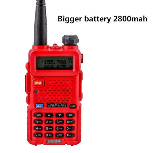 cb radio standard Baofeng UV-5r walk talk 2800 мАч baufeng 5 Вт рация 10 км УКВ радиостанция мобильный двухдиапазонный радиоприемник woki toki - Цвет: cb radio standard