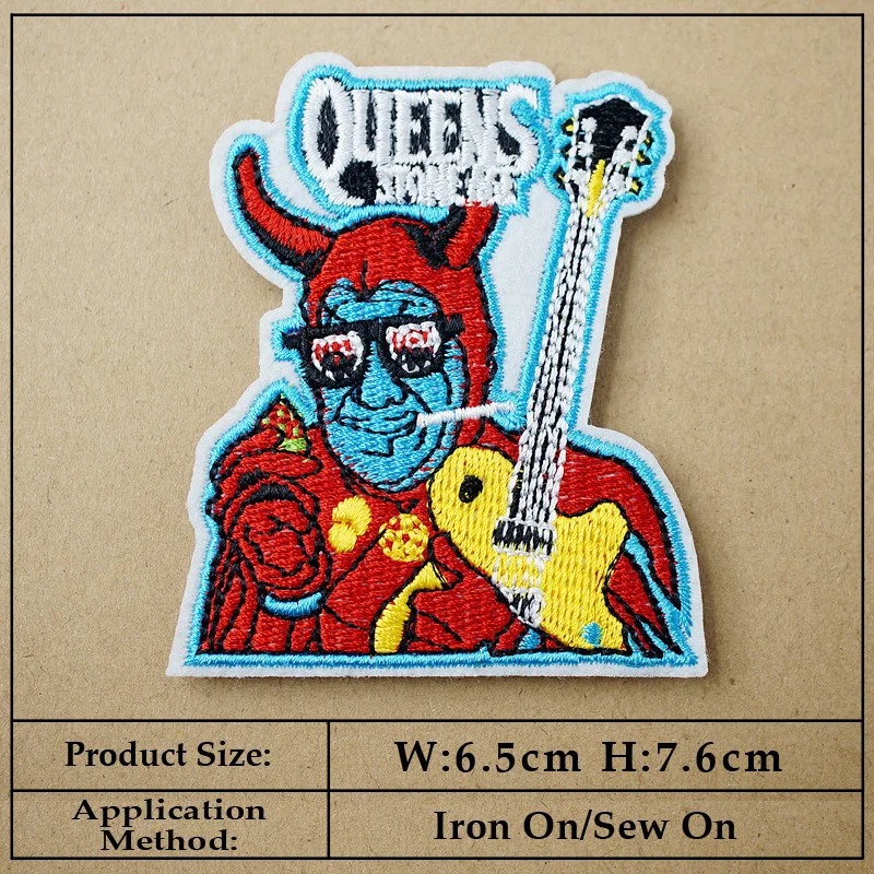 BAND Patches Cloth Mend Decorate Clothes Apparel Sewing Decoration Applique Badges Patch ROCK STAR