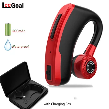

Handsfree Business V10 Bluetooth Headphone with Mic Voice Control Wireless Earphone Bluetooth Headset for Drive Noise Cancell