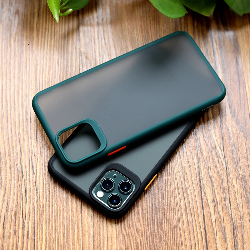 Ультратонкий Жесткий чехол для телефона из поликарбоната для iphone 6, 6 S, 7, 8 Plus, XR, X, XS, 11 Pro Max, тонкий чехол с эффектом потертости, матовый мягкий чехол с песчаником