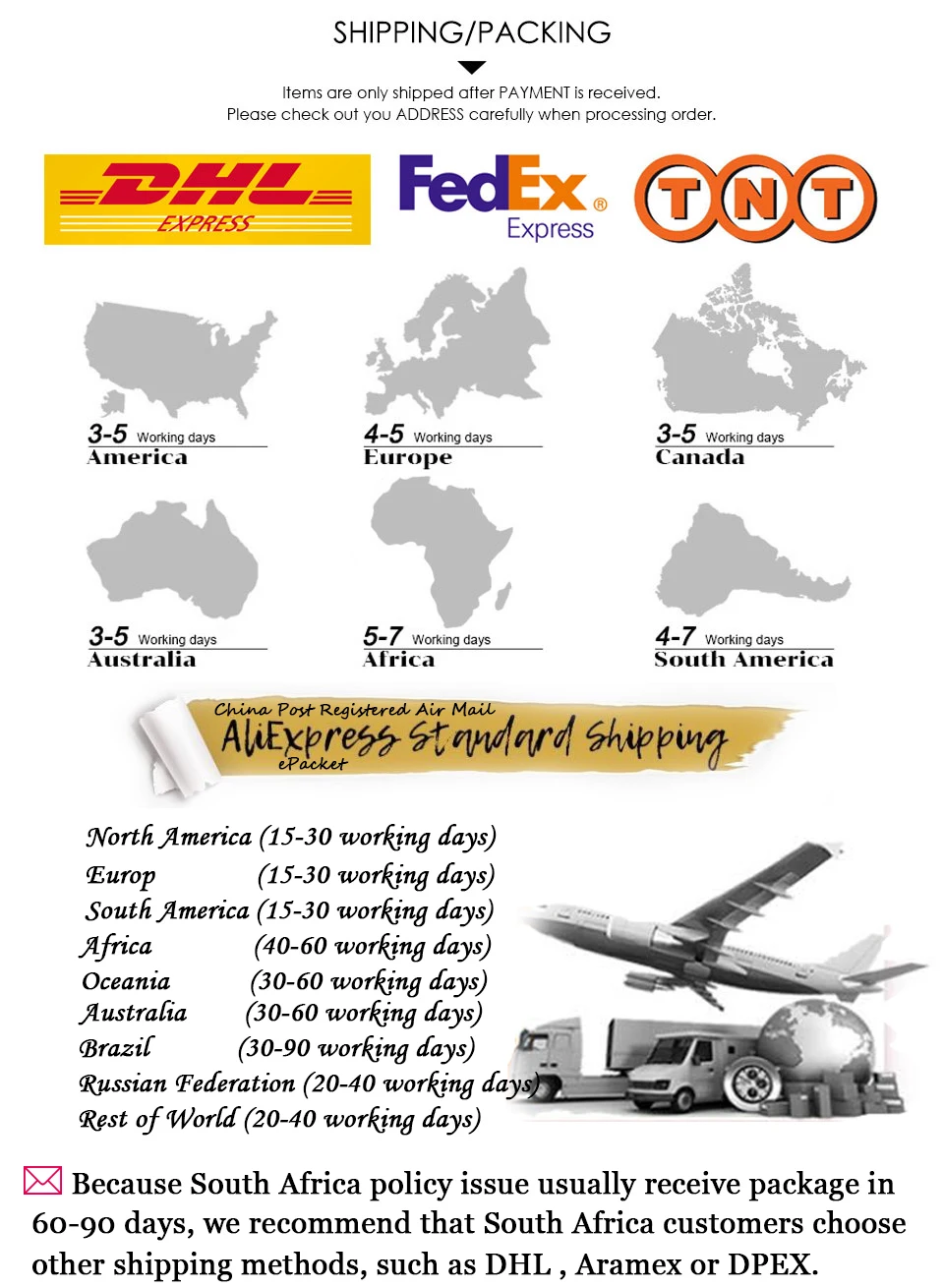 shipping