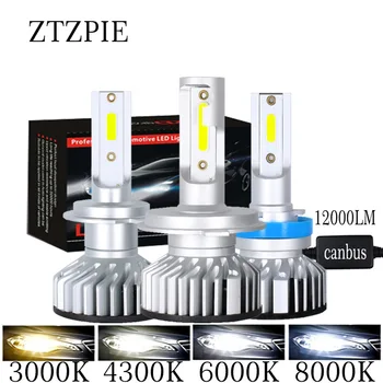 

ZTZPIE 70W 3000K 4300K 6000K 8000K 12000LM 12V Car Turbo CanBus Led Headlight H3 9005 H1 H4 H8 H9 9006 H11 H7 COB Fog Led Bulbs
