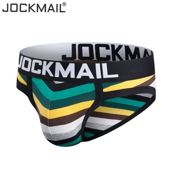 

JOCKMAIL Sexy Men Underwear Men Briefs Underpants Jockstrap Gay Mens Briefs Cuecas Men Brief Bikini Under Wear Man Srting Man