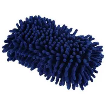 

Microfiber Chenille Car Washing Dusting Cleaning Glove Scratch-Free Soft Wash Towel Color Random