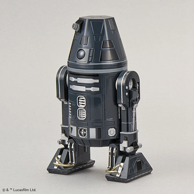 Оригинальная модель Bandai 1/12 R4-I9, почерненная версия, D2-R2 модель робота Звездные войны, модель персонажа из ПВХ, Детская кукла