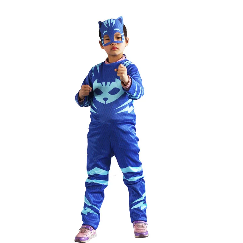 PJ Masks launcher игрушка детская пижама костюм для выступлений Карнавальная одежда часы детские игрушки подарки для детей