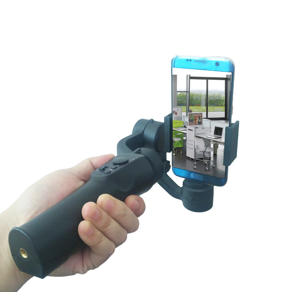 Handheld Gimbal Stabilizer 3 Axis Flexible Handheld Gimbal Stabilizer For IPhone And Android Smartphones Outdoor Phone Holder