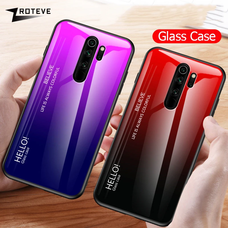 Redmi Note 8 Pro Cover Zroteve Glass Case For Xiaomi Redmi Note 8t Case Tempered Glass Cover For Xiaomi Note 7 8 Pro Note8 Cases Fitted Cases Aliexpress
