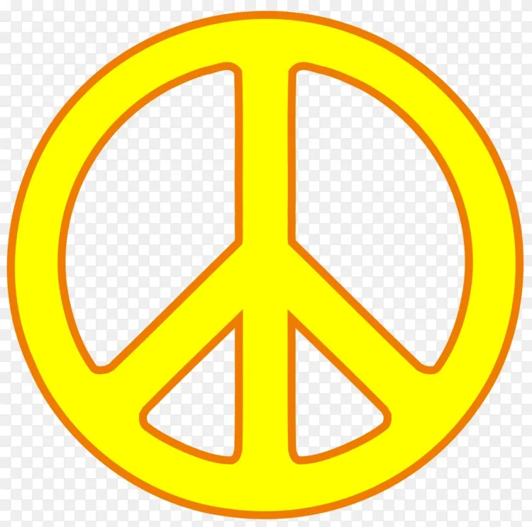 和平符号剪辑艺术-和平标志