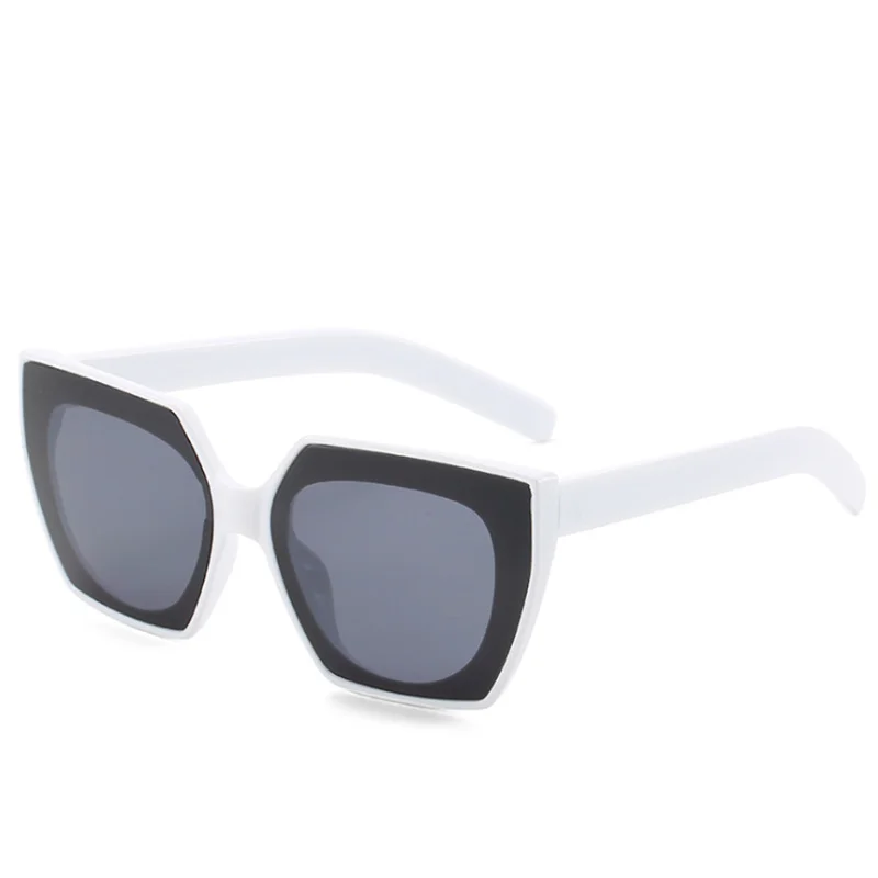 Imwete роскошные солнцезащитные очки для женщин и мужчин, брендовые трендовые градиентные солнцезащитные очки, солнцезащитные очки для женщин, нестандартные очки UV400, леопардовые солнцезащитные очки - Цвет линз: white