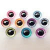 20pcs New Color 3D safety toy eyes +glitter Nonwovens+ washer--size & color option 1