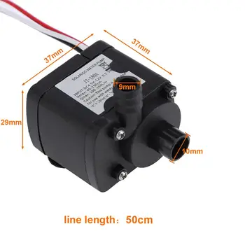 

12V Water Circulation Pump Silent Brushless Computer Water Cooling Mini Water Pump