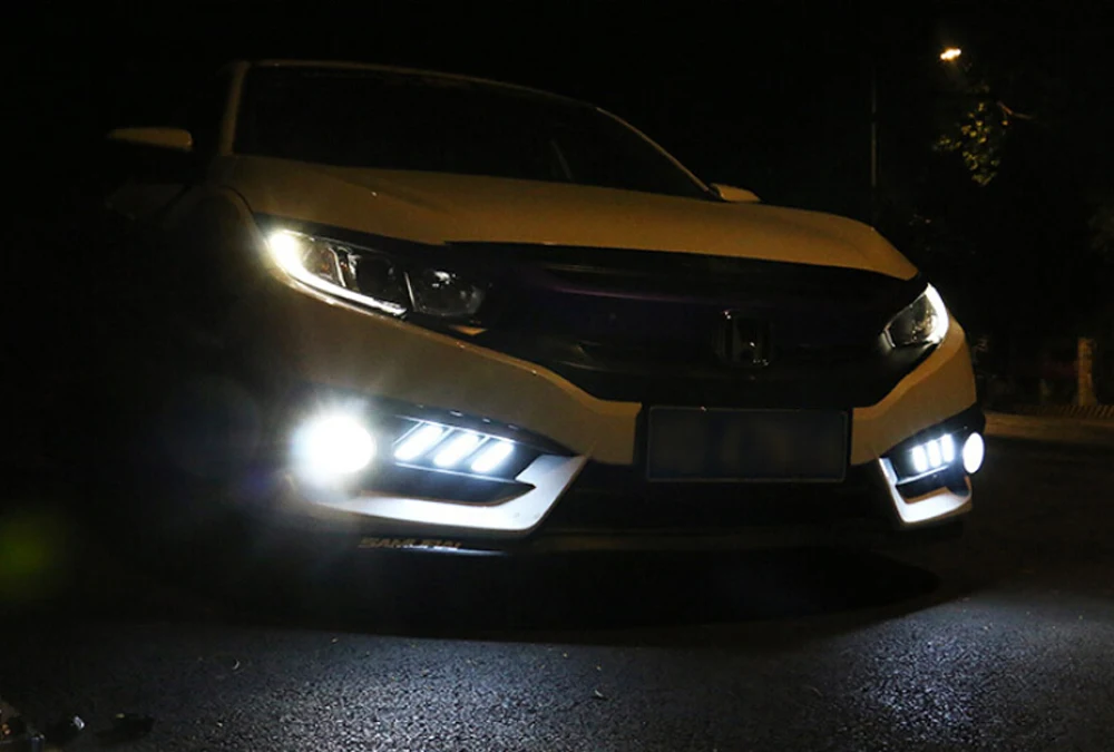 2 шт. H8 H11 светодиодные лампы для противотуманных фар Kia Sportage Cerato Optima k5 Rio Carens Rondo Cee