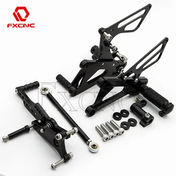 

For TRIUMPH DAYTONA 675R 2006-2016 Motorcycle Footrests Aluminum Rearset Rear Set Footpeg Foot Rests DAYTONA 675 2011-2013