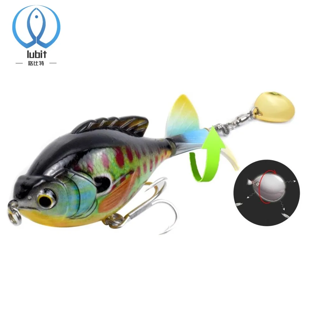 Lubit рыболовная приманка 2020 whopper plopper 9 5 см 16 г Topwater Воблер Поппер искусственные