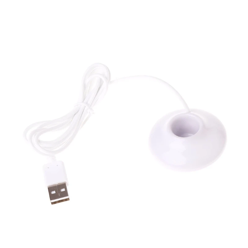 Mini USB Donut Humidifier Air Purifier Aroma Diffuser Home Office Car Portable UFO Shape - Название цвета: Белый