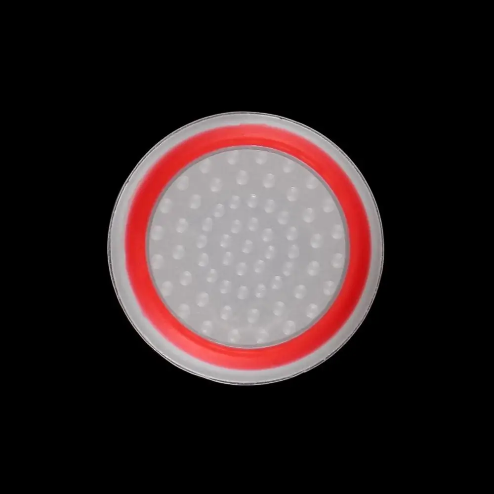 white and red 2 шт силиконовый Противоскользящий полосатый геймпад Keycap контроллер Thumb Grips защитный чехол для PS3/4 для X box One/360 - Цвет: white and red