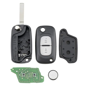 

Car Smart Remote Key 2 Button 43hz PFC7961A Chip for Renault Clio III Clio 3 Kangoo Master Modus Twingo 2006-2016