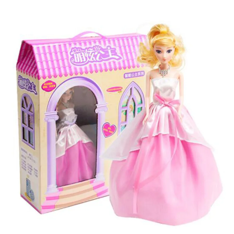 

Children'S Educational Toy Remote Control Intelligent Dialogue Doll Gift Box Dancing Singing GIRL'S Spring Festival Toy Gift
