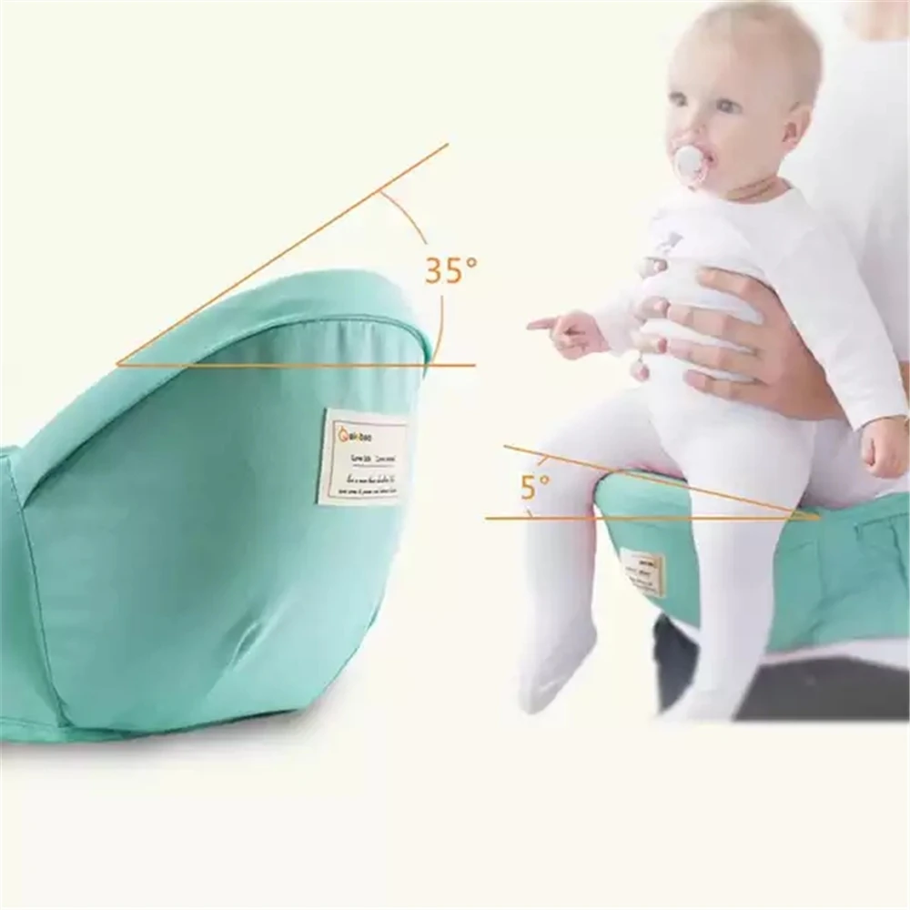 New 0-36M Ergonomic Baby Carrier Infant Baby Hipseat Carrier Front Facing Ergonomic Kangaroo Baby Wrap Sling for Baby Travel