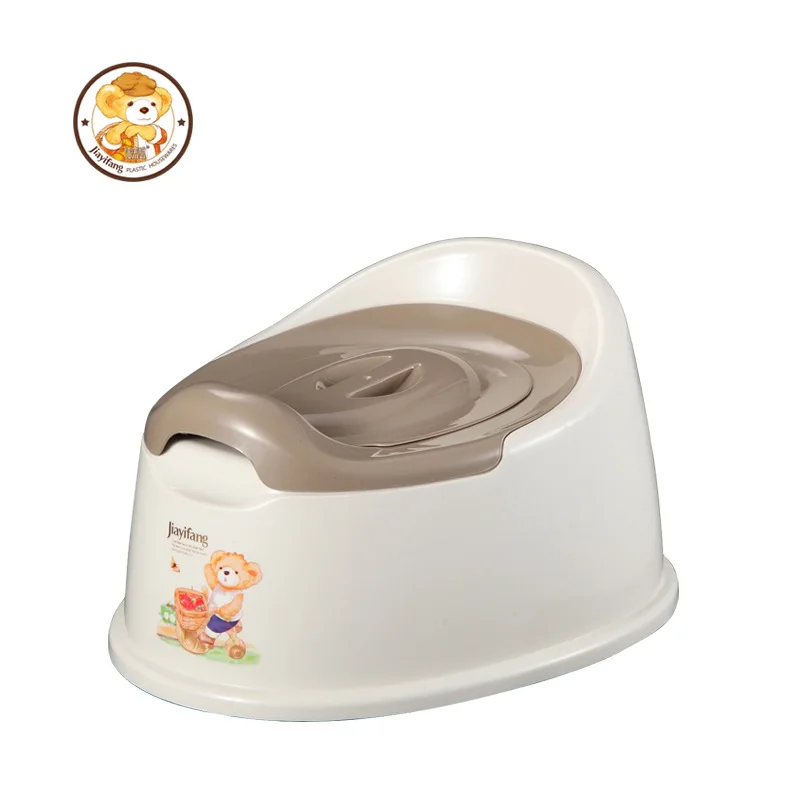 

Jia yi Square Toilet for Kids Simplicity Infant Toiletries PP Plastic Material Portable Small Chamber Pot