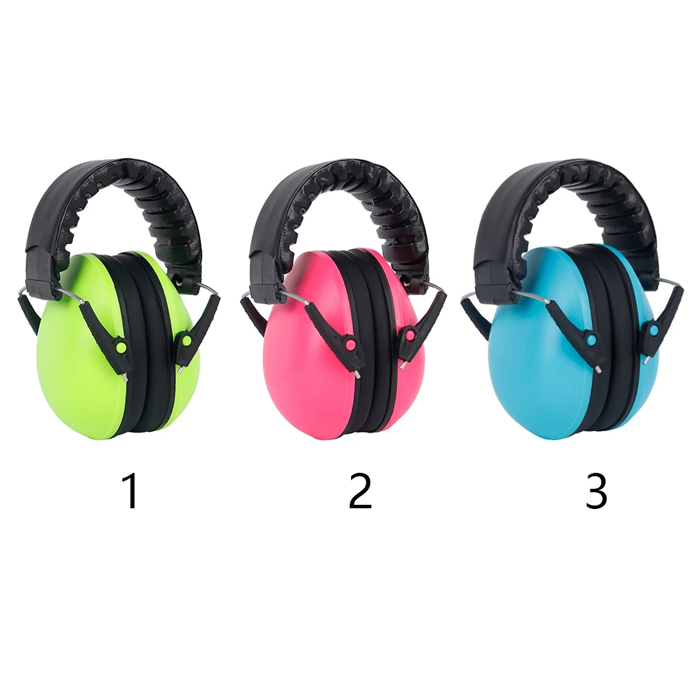 

Baby Adjustable Infant Soft Ear Muffs Hearing Protector Toddler Noise Reduction Earmuffs
