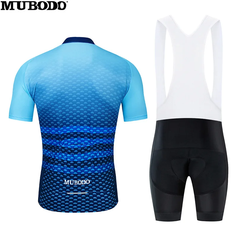 

Mubodo New Style Short-sleeve Cycling Clothes Suspender Strap Set Mountain Bike Men And Women Spring And Autumn Pants Riding Equ