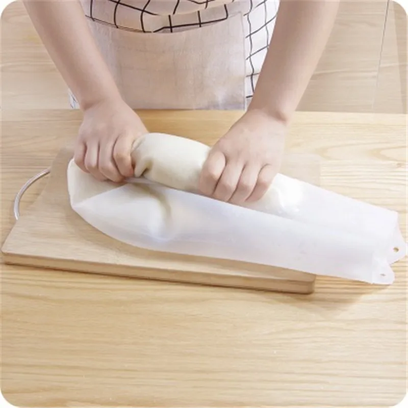 Edible Silicone Dough Processing Preservation Bag Kneading Dough Bag Kneading Noodle Non-stick Noodle Bag Cooking Pastry Tools