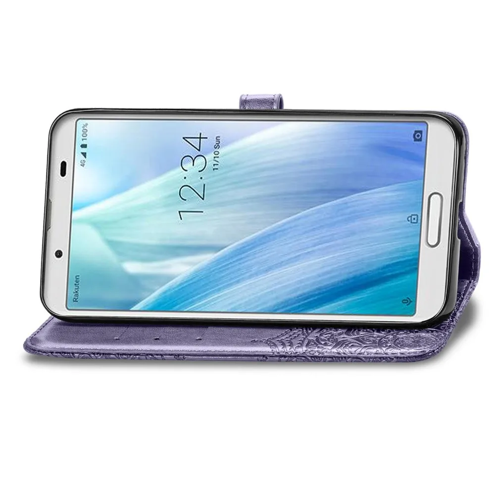 Для Coque Sharp Aquos Sense 3 Plus чехол Роскошный чехол для телефона из искусственной кожи защитный чехол для Sharp Aquos Sense3 Plus чехол Capa