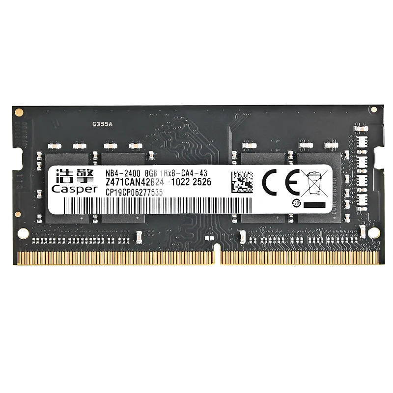 Casper Memori DDR4, 8 ГБ, оперативная память для рабочего стола, 2133 МГц, 2400 МГц, 2666 МГц, 1,2 в, с черным, красным, серым, синим теплоотводом, PC4, оперативная память