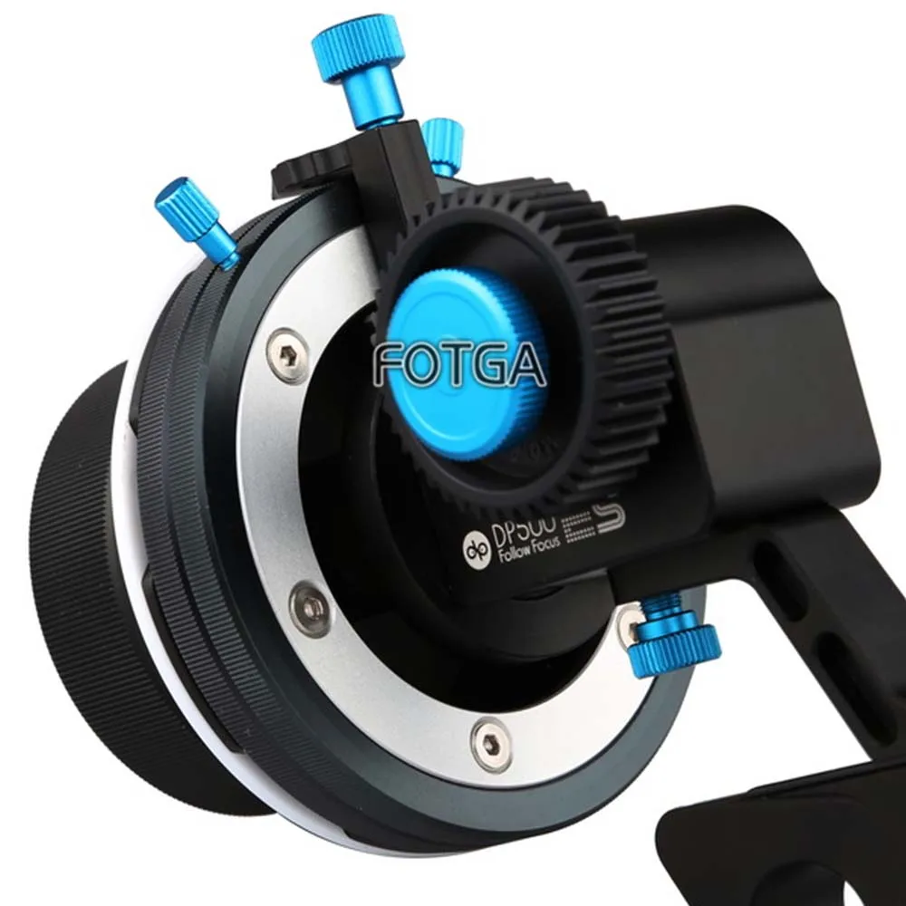 Fotga обновление QR DP500IIS демпфирующий фокус для DSLR HDSLR HDV 5DII III 7D D90 красный BMCC 1DC 5diii C100