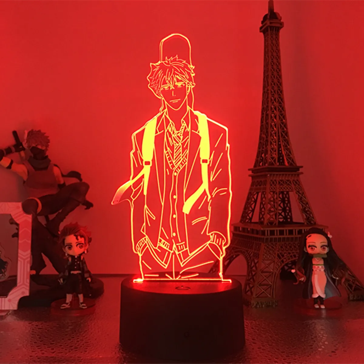 Haikyuu Figure Anime Led Night Light 3D Lamp Haikyu Light Table Lamp 