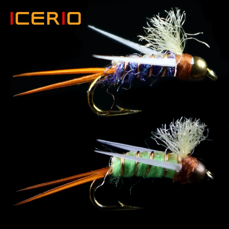 ICERIO 8 шт. медная бусина голова психового принца нимфса завязывающая крючком