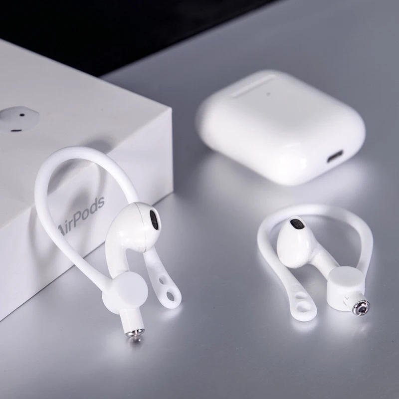 Silicone Ear Hooks Anti-fall Bluetooth Earphone Holder Sports Earhooks For Apple AirPods Pro Soft Earphone Protector Holder